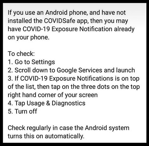 Android COVID19 App