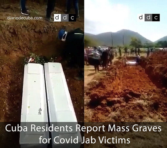 Cuba Mass Graves Vaccine Victims