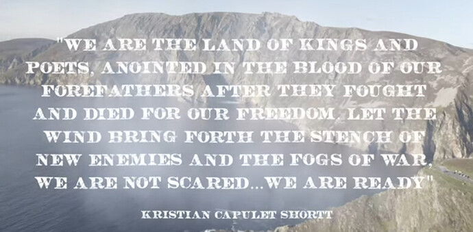 Kristian Capulet Shortt quote