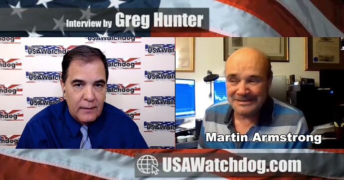 Greg Hunter interviews Martin Armstrong, Neocons Need War