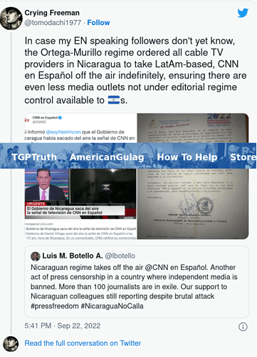 Screenshot 2022-09-24 at 14-31-25 Nicaragua Government Removes CNN en Español from the Country for Allegedly Violating and Injuring the Legal Norms
