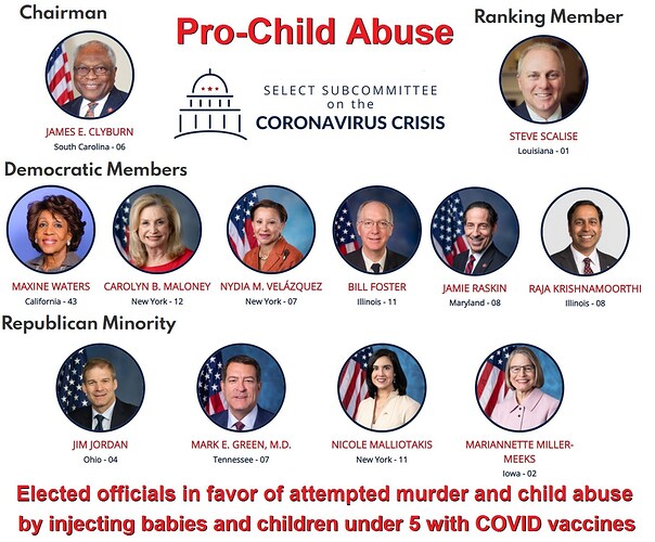 subcommittee-on-coronavirus-child-abusers