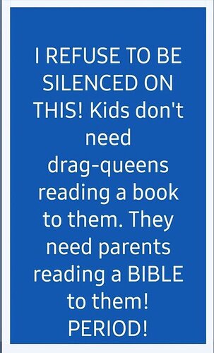 Children need parents reading th eBible to themu