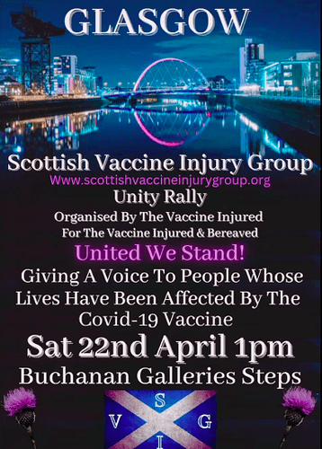 Glasgow Vaccine Injury Group event