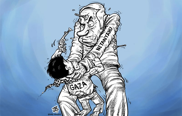 netanyahu and gaza hold