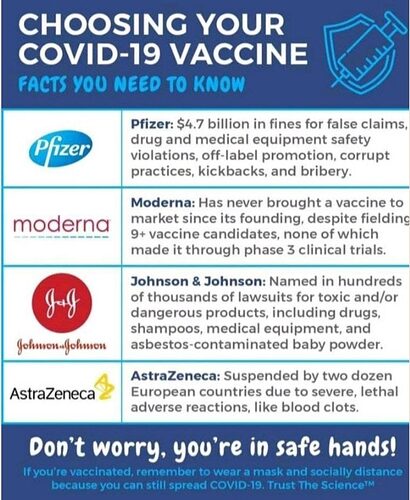 Choosing vaccine