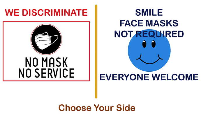 Face Masks Discrimination