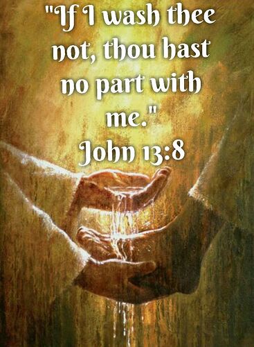 John 13 8 If thou wash not