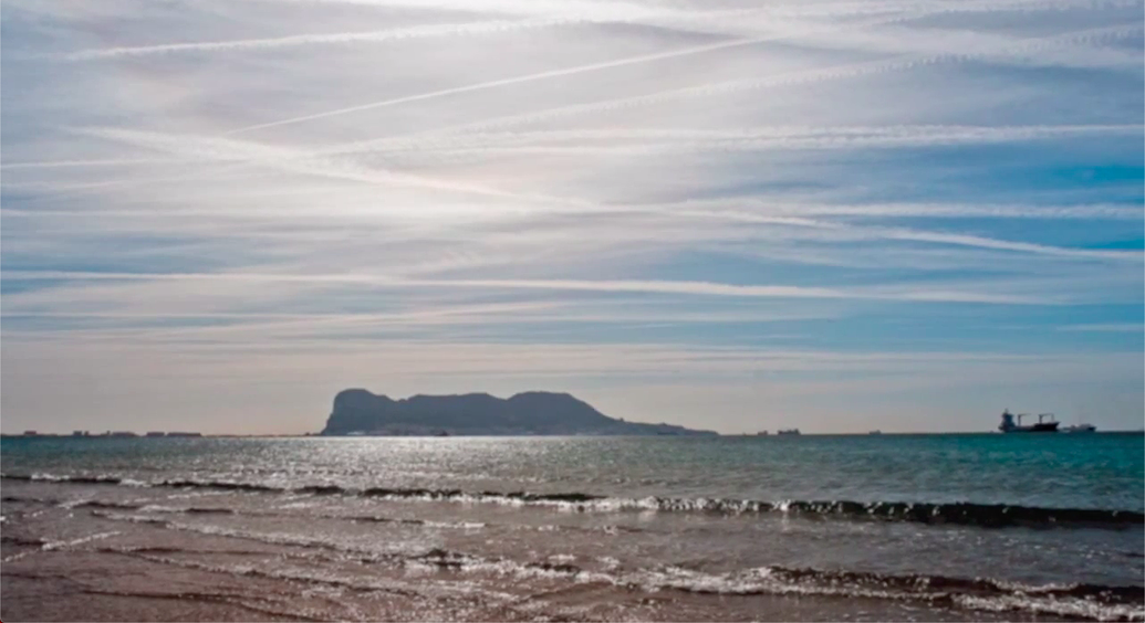 What are they spraying over Gibraltar? Geoengineering: Climate Change
