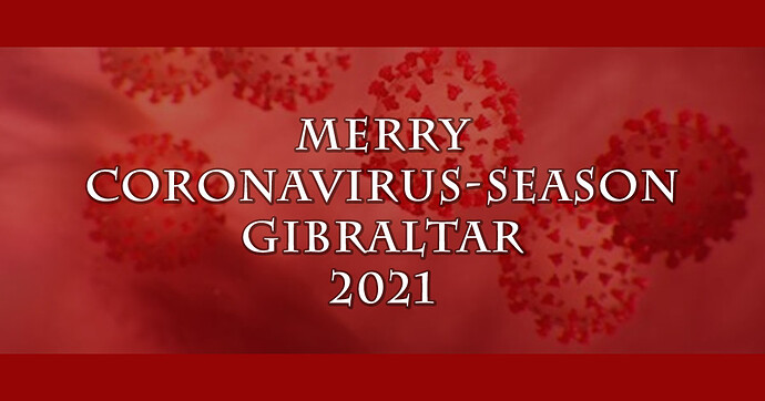Merry Coronavirus Gibraltar