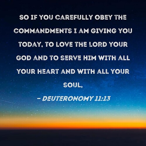 obey The Commandments