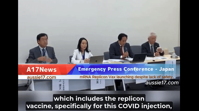 Japanese press conference