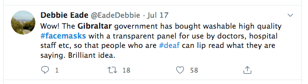 Debbie Eade Tweet 3k followers