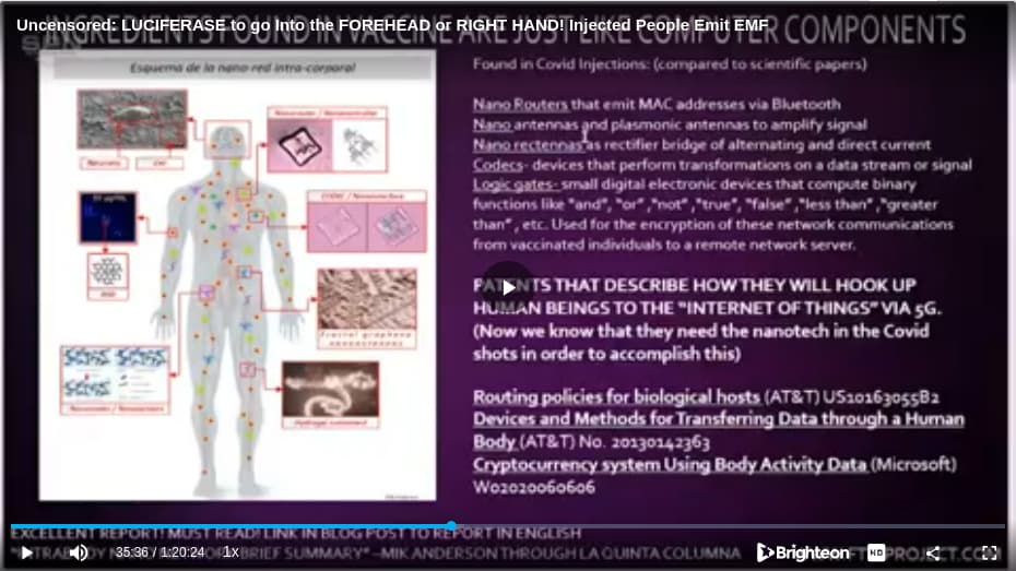 Screenshot 2023-01-05 at 20-36-51 Uncensored LUCIFERASE to go Into the FOREHEAD or RIGHT HAND! Injected People Emit EMF