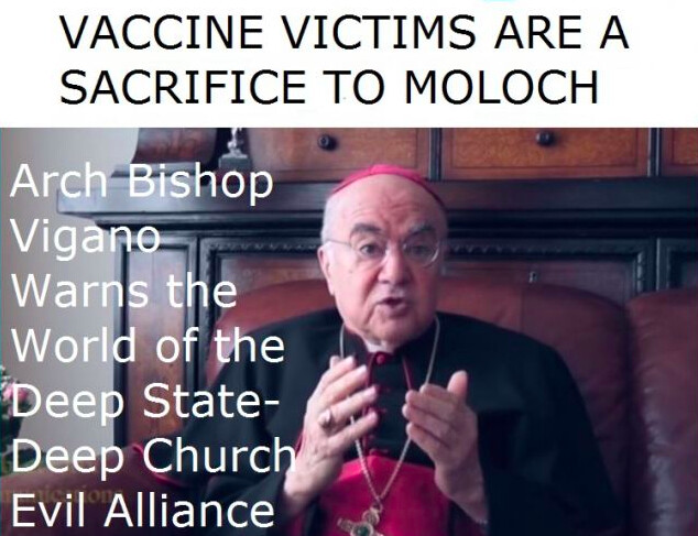 Vax Victims are a sacrifice to moloch