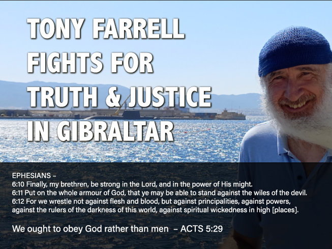 Tony Farrell Fights in Gibraltar