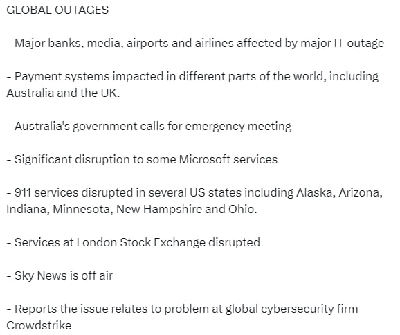 Outages